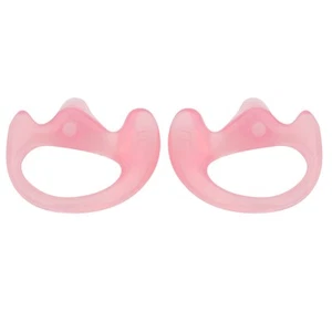 L 5 Paire Radio Moule D'oreille Remplacement Earbud Gauche Insertion D'écou - Afbeelding 1 van 12