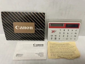 Canon FlashCard My Card Pocket Slim Electronic Calculator LS-902 Yokohama Tires - Picture 1 of 8
