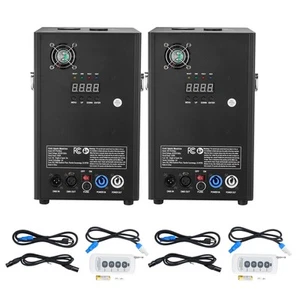 Uimoso 2pcs Cold Spark Firework Machine 700W 6.6-16.4ft Stage DJ Wedding Party - Picture 1 of 10