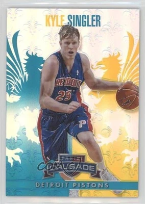 2013-14 Panini Crusade Crusade Teal /249 Kyle Singler #256 - Image 1 of 2