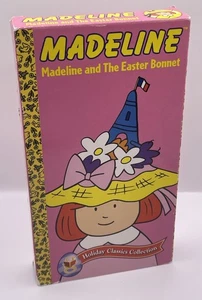 1993 Madeline and The Easter Bonnet VHS Tape - Holiday Classics Collection - Picture 1 of 6