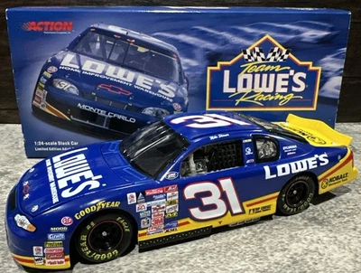 2000 Mike Skinner #31 Lowe's Chevrolet Monte Carlo 1:24 Action Nascar Diecast - Image 1 of 4