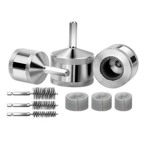 Industrial Copper Tube Polishing Set with Threaded Cap Rivet Design - Picture 1 of 8