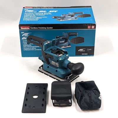 Makita Cordless Finishing Sander 18V - Tool Only (DBO380Z) - Image 1 of 4