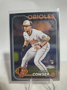 2024 Topps Chrome Base Cowser (RC) Baltimore Orioles #278 - Foto 1 di 3