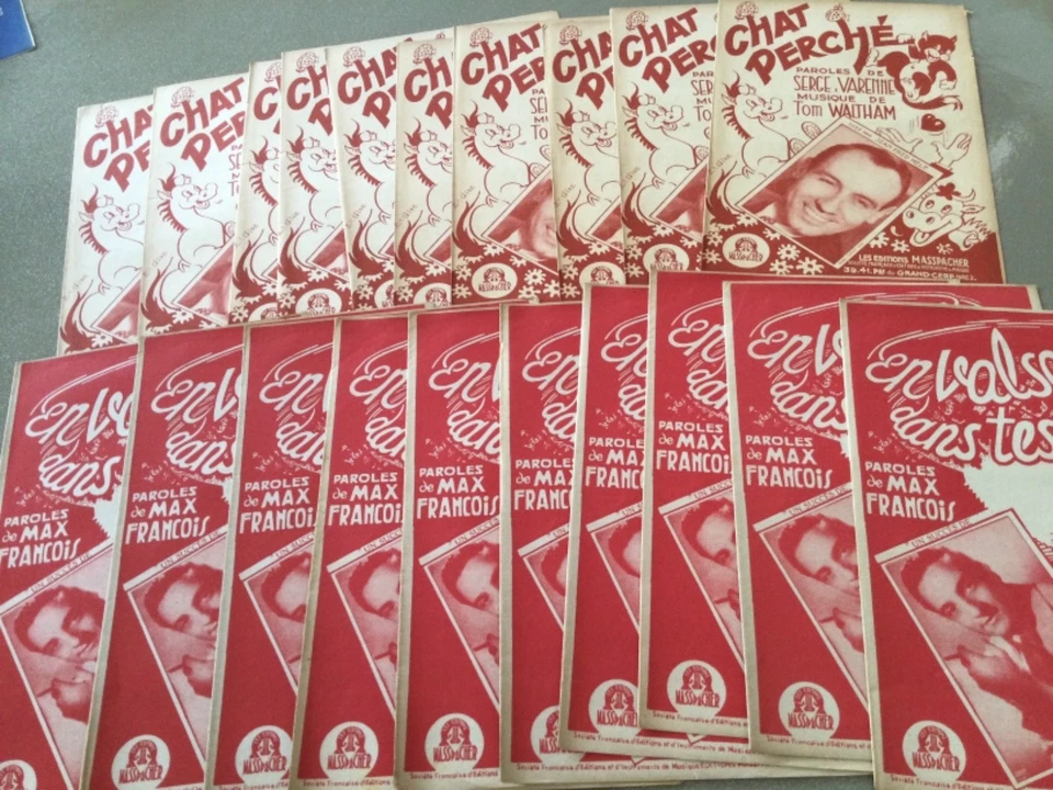 LOT DE  20 PARTITIONS ANCIENNES - Photo 1/1