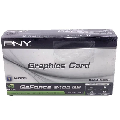PNY NVIDIA GeForce 8400GS (VCG841024D3SXPB) 1024MB DDR3  PCI-E Graphic Card - Image 1 of 4