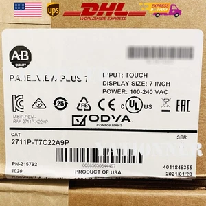 Nuevo Terminal Gráfico Sellado AB 2711P-T7C22A9P PanelView Plus7 2711PT7C22A9P EE. UU. - Imagen 1 de 3