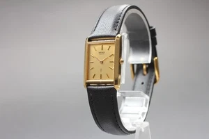 Vintage 1979 Exc+5 Seiko 2320-5130 SGP Gold Tank Quartz Womens Watch From JAPAN - Picture 1 of 10