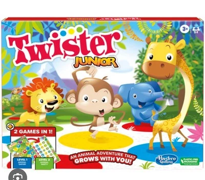 Hasbro Twister Junior Game Kids Party Birthday Game - BRAND NEW - Image 1 of 2