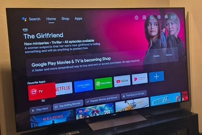 Sony XBR-65X930D 65" TV 4K 3D Ultra HD Android TV HDR Smart LED LCD with Remote - Image 1 of 4