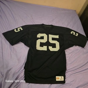 Vintage Russell Athletic Jersey #25 Black Grey SMALL USA Black Grey - Bild 1 von 18