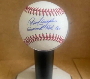 DAVE CONCEPCION CINCINNATI REDS HOF SIGNED HANDSIGNIERT M.L. BASEBALL BECKETT AUT - Bild 1 von 2