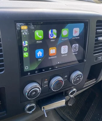 Android 15 Carplay Car Stereo Radio GPS Navi FM 8" For 2008-2013 GMC Sierra 1500 - Image 1 of 4