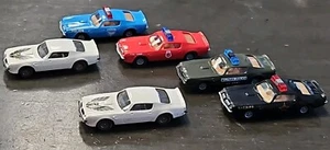 LOT x6 PRALINE PONTIAC FIREBIRD TRANS AM MILITARY POLICE FIRE CHIEF SHERIFF 1/87 - Picture 1 of 14