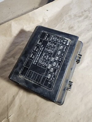 1988-1991 Honda Prelude Si 3rd Gen Fuse Box Cover Lid - Image 1 of 4
