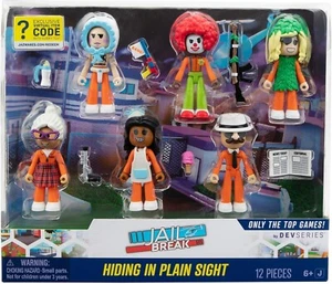 DevSeries Jailbreak Hiding In Plain Sight 6 Action Figures & Virtual Item ROBLOX - Picture 1 of 8