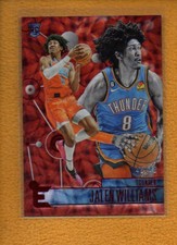 Jalen Williams 2022-23 Panini Chronicles Rookie Essentials Asia Red RC #212 /48