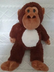 Cuddle Crew brown monkey soft toy plush 16" Asda - Picture 1 of 4