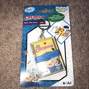 Hasbro Gaming Operation Keychain Game Mini Size Original Gameplay Full Size Fun - Picture 1 of 6