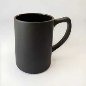 Antique/ VTG Large Wedgwood Black Monochrome Porcelain Mug Made in England - Picture 1 of 11