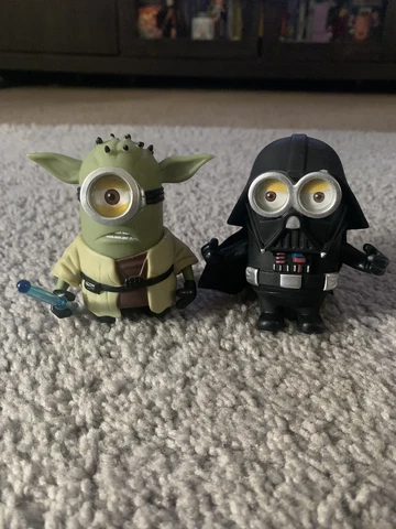 Minions Star Wars Figures Darth Maul Yoda Cover