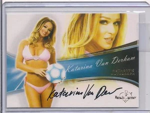 KATRINA VAN DERHAM AUTO 2013 BENCHWARMERS - Picture 1 of 1