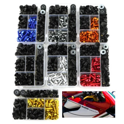 Fit For Suzuki RF 900/600 TLR 1000 GSXR SRAD SVS Complete Fairing Bolts Kit - Image 1 of 4