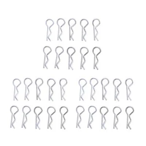 30pcs R-shape Body Shell Clip Pin R-Pins for WLtoys K969 K979 K999 P939 - Picture 1 of 7