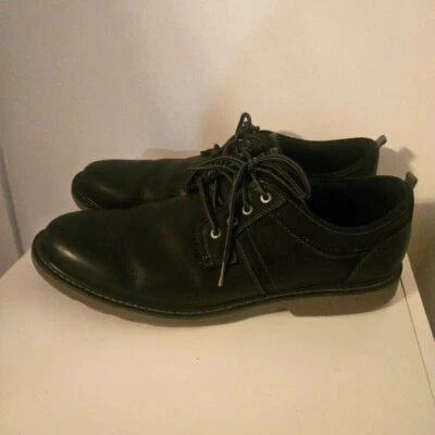 Zapato de vestir Dunham de cuero para hombre talla 15D negro Foto 1 de 4