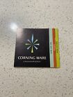 Rare Vintage Corning Ware Blue Cornflower Advertisement Pamphlet With Recipes