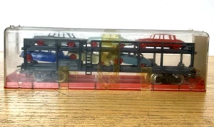 Jouef 6540 Car Transport STVA S.N.C.F HZF 504496 with Plastic Case - Picture 1 of 12