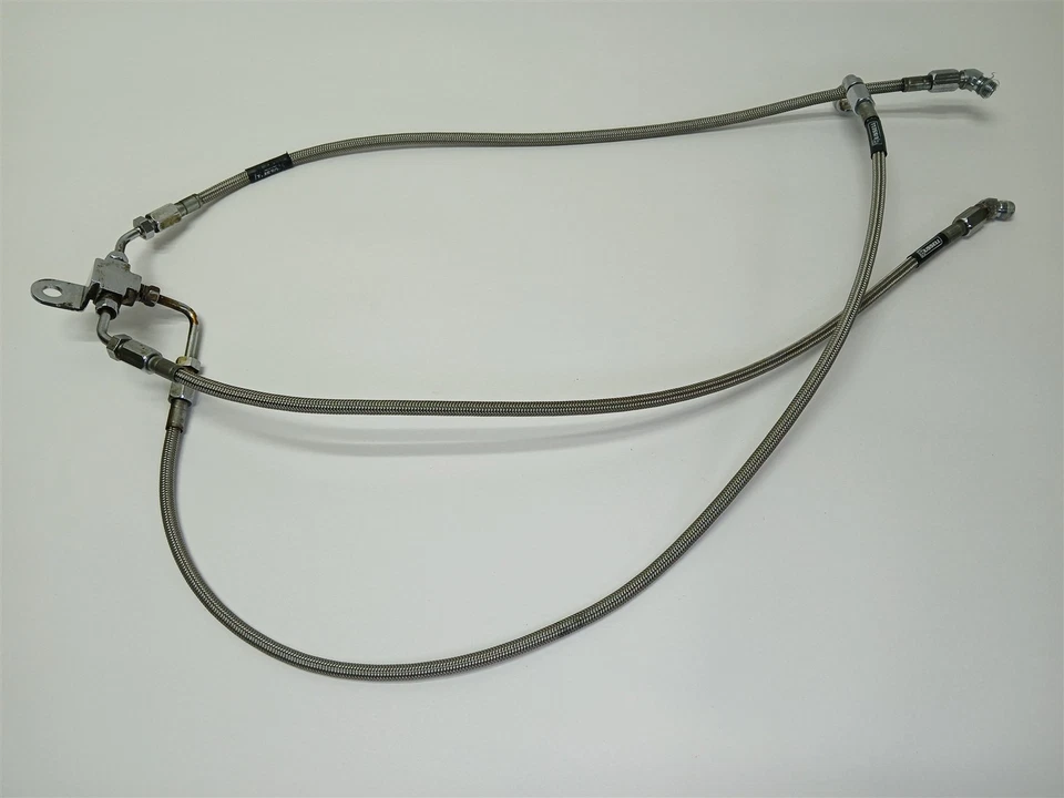 Harley-Davidson Softail Custom 1994 línea de freno delantero trenzado 45112-84B Foto 1 de 4