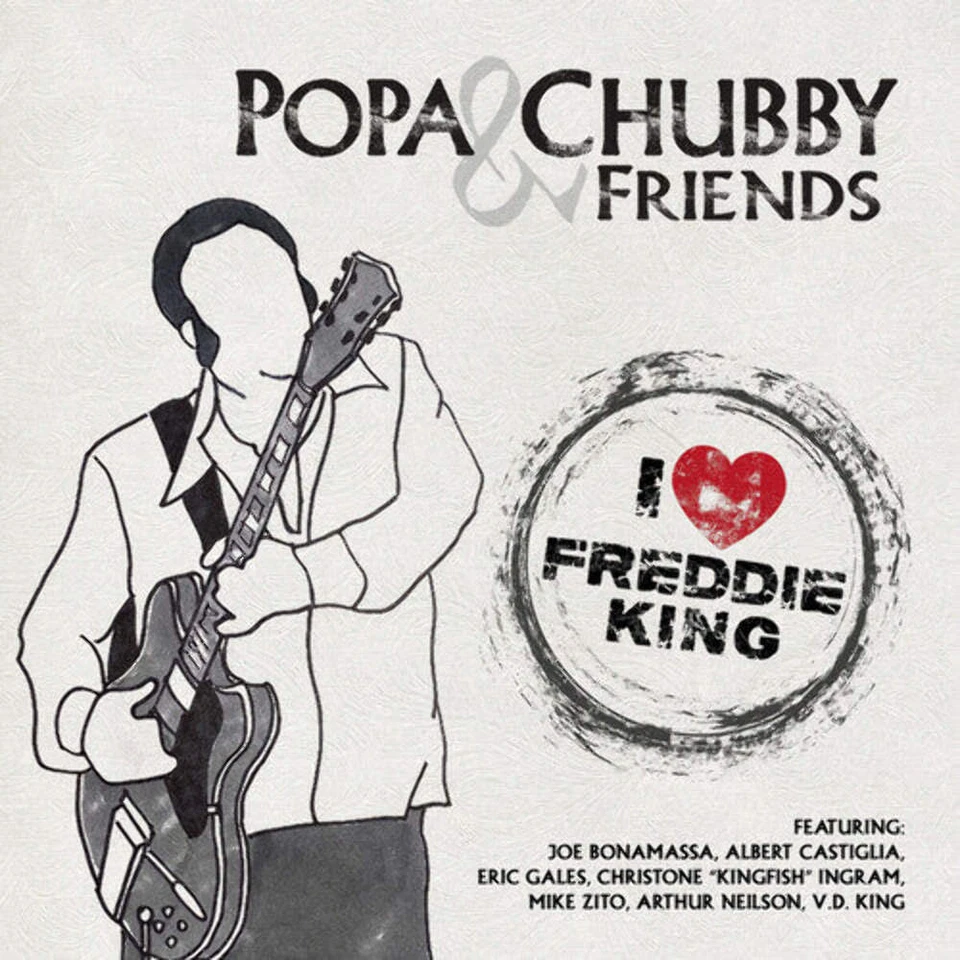 Popa Chubby - I Love Freddie King NEW Vinyl Foto 1 de 1