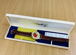 NOS Mcdonald Lafayette Football VTG Original Collectible Watch Swiss OG Box - Picture 1 of 4
