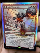 FOIL Infinity Elemental Unstable MTG Card PL