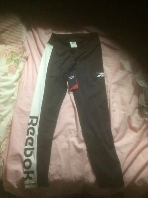 Reebok Leggings / Medias Pequeñas 8 - 10 TE Logotipo Lineal Poly Tight PVP 36.99 GIMNASIO Foto 1 de 4