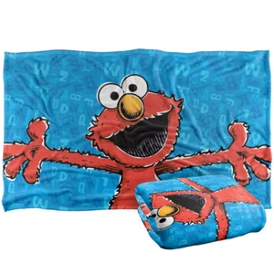Sesame Street Elmo Character Silky Touch Super Soft Throw Blanket, 36"x58" - Picture 1 of 7