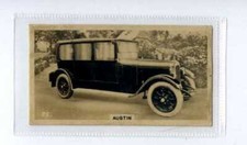 (Jj5689) WILLS(NEW ZEALAND),MOTOR CARS,AUSTIN,1926,#25