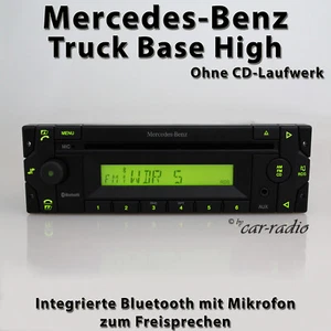 Original Mercedes Truck Base High 24V LKW Radio mit Bluetooth und Mikrofon o.CD - Bild 1 von 7