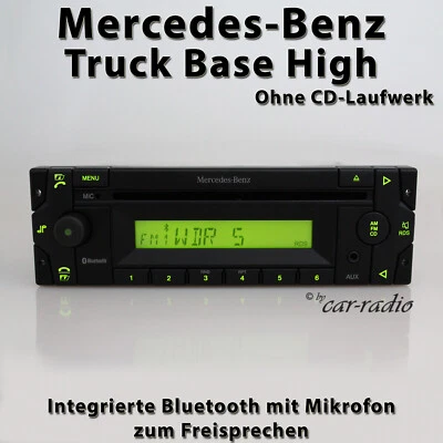 Original Mercedes Truck Base High 24V LKW Radio mit Bluetooth und Mikrofon o.CD - Bild 1 von 4