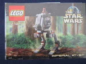 LEGO Star Wars: Imperial AT - ST #7127 SOLO MANUAL DE INSTRUCCIONES - Imagen 1 de 3