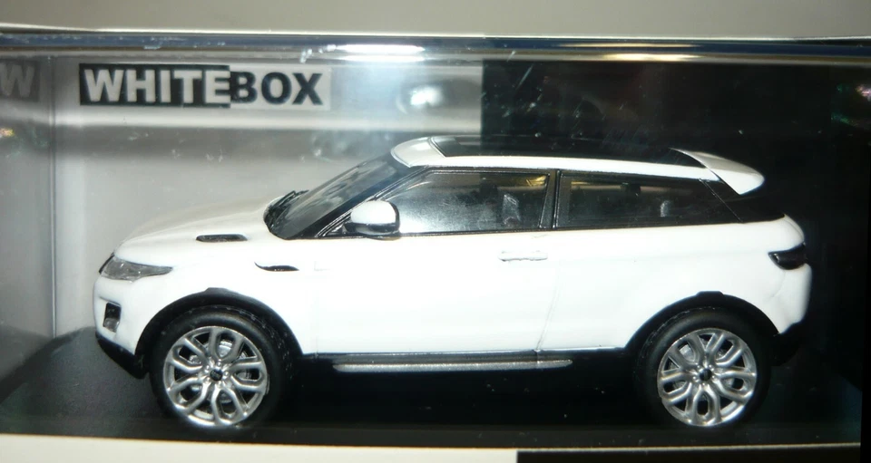 ModelCarWorld WB227(WhiteBox), Land Rover Evoque Coupé, 2011,weiß, 1/43, NEU&OVP - Bild 1 von 4