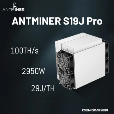 New Bitmain Antminer S19J Pro 100th/s Bicoin ASIC Miner / 180 day Warranty - Image 1 of 4