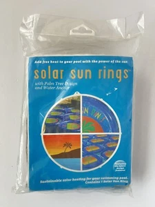 Solar Sun Rings UV Resistant Pool Spa Heater Circular Palm Tree Design - Picture 1 of 3