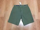 Polo Ralph Lauren Mens Flat Chino Classic Fit 9 Cotton Twill Shorts Olive NWT
