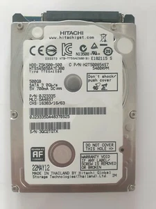 HTS545050A7E380, PN: 0J23335, MLC: DA4837, Hitachi 500Gb 2.5" HDD - Foto 1 di 2