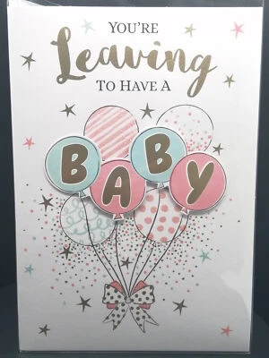 Leaving To Have A Baby Card - Image 1 of 4