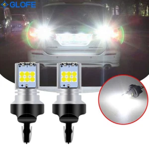 GLOFE 2X 7443 7440 LED Bombillas de Retroceso de Respaldo 6500K Blanco CANBUS Sin Errores - Imagen 1 de 7