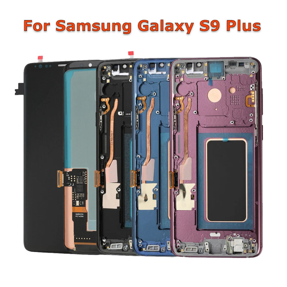 OLED-дисплей сенсорный экран рамка в сборе деталь для Samsung Galaxy S9+ S9 Plus - Изображение 1 из 4